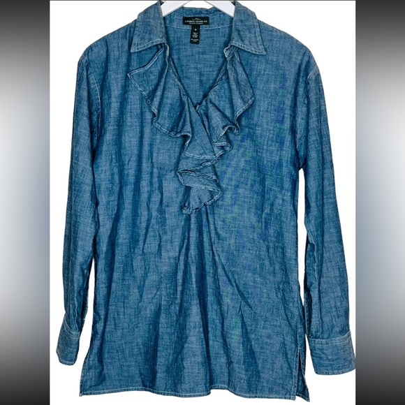 Ralph Lauren Jean ruffle tunic - Picture 8 of 10